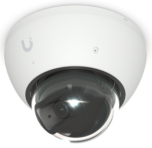Ubiquiti UVC-AI-Dome-W, All-weather, vandal-proof 4K PoE dome camera with enhanced AI capabilities and long-range IR night vision, White - sentinet.gr