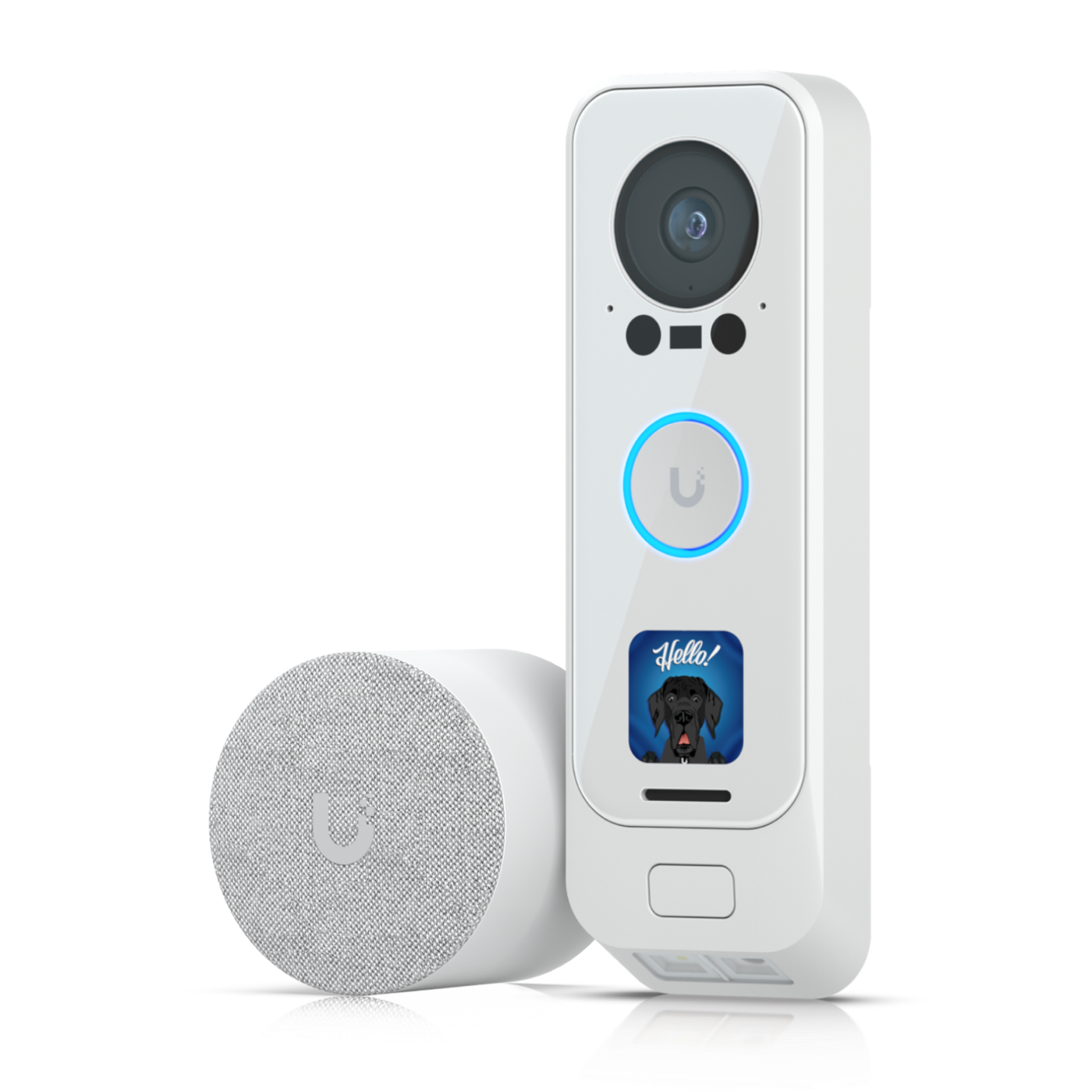 Ubiquiti UVC-G4 Doorbell Pro PoE Kit-White, UniFi Protect G4 Doorbell Professional PoE kit White - sentinet.gr