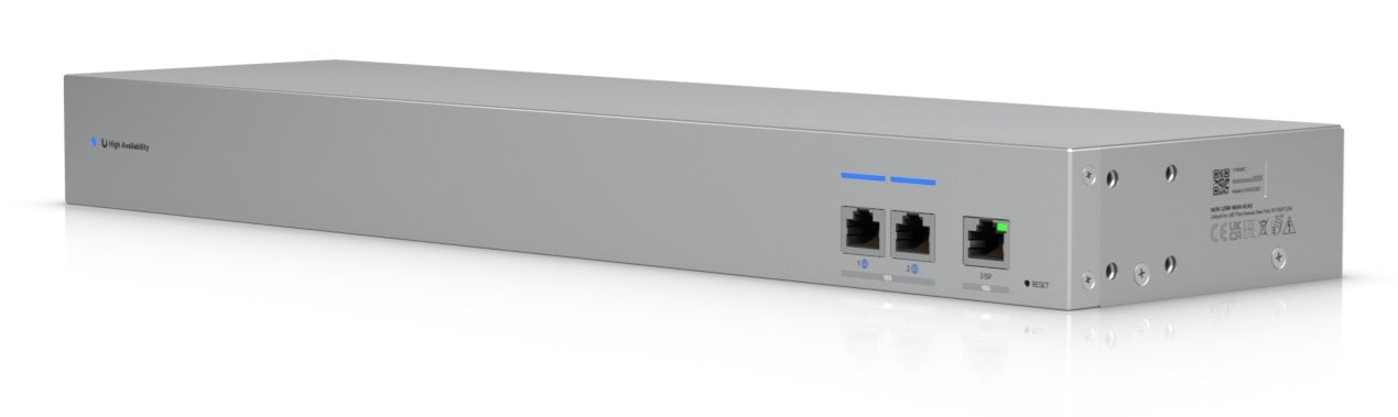 Ubiquiti USW-WAN-RJ45, 10 GbE Unifi WAN Switch linking two Shadow Mode High Availability UniFi Gateways to a single ISP - sentinet.gr