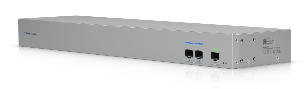 Ubiquiti USW-WAN, 10G SFP+ Unifi WAN Switch linking two Shadow Mode High Availability UniFi Gateways to a single ISP - sentinet.gr