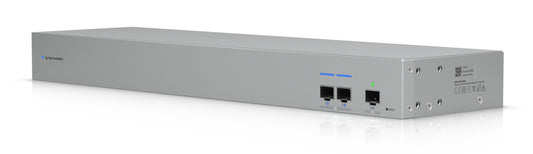 Ubiquiti USW-WAN, 10G SFP+ Unifi WAN Switch linking two Shadow Mode High Availability UniFi Gateways to a single ISP - sentinet.gr