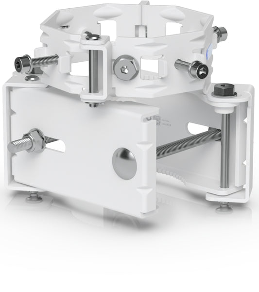 Ubiquiti UACC-Wave-AP-Micro-Mount, pole mount that supports up to four Wave AP Micros or Wave AP Gen2 for full 360° broadcasting - sentinet.gr