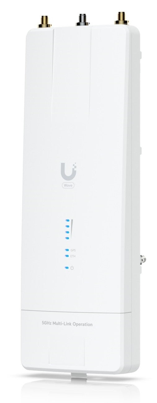 Ubiquiti Wave-MLO5, Dual 5GHz WiFi 7, 24dBm, 1x10GbE, 1xSFP+, up to 5Gbps @ 240MHz, PtP Radio - sentinet.gr