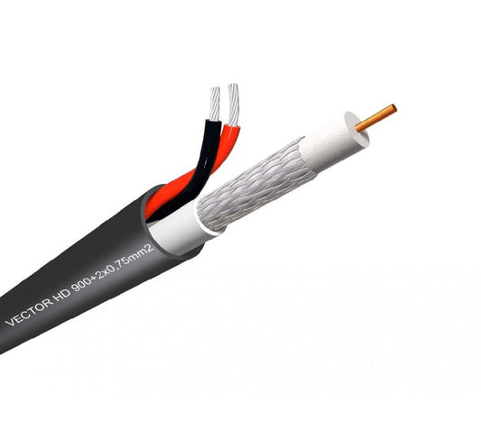 Καλώδιο Κάμερας ACCORDIA Vector HD900 + 2x0.75 Υπόγειο/Ανθυγρό - sentinet.gr