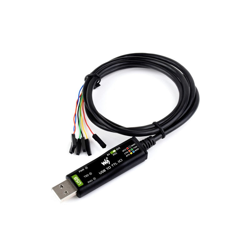 Waveshare Industrial USB to TTL serial cable -C- (FT232RNL) - sentinet.gr