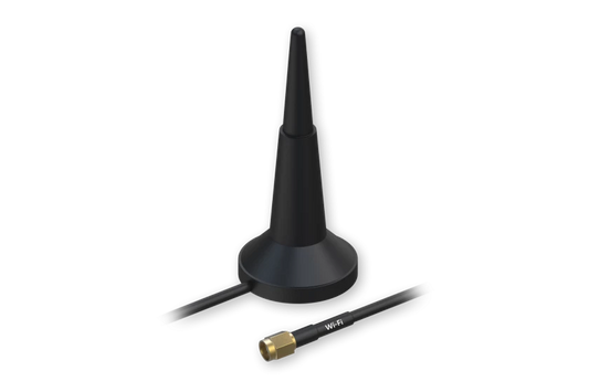 Teltonika PR1KRD30, WiFi Dual-Band 3dBi Magnetic RP-SMA Antenna With 1.5m Cable - sentinet.gr