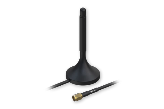 Teltonika WiFi Antenna 3dBi Magnetic Type With 1.5m Cable - (PR1KRF30) - sentinet.gr