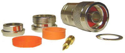 Connector N-male clamp for CNT-400/MRC-400 cable - sentinet.gr